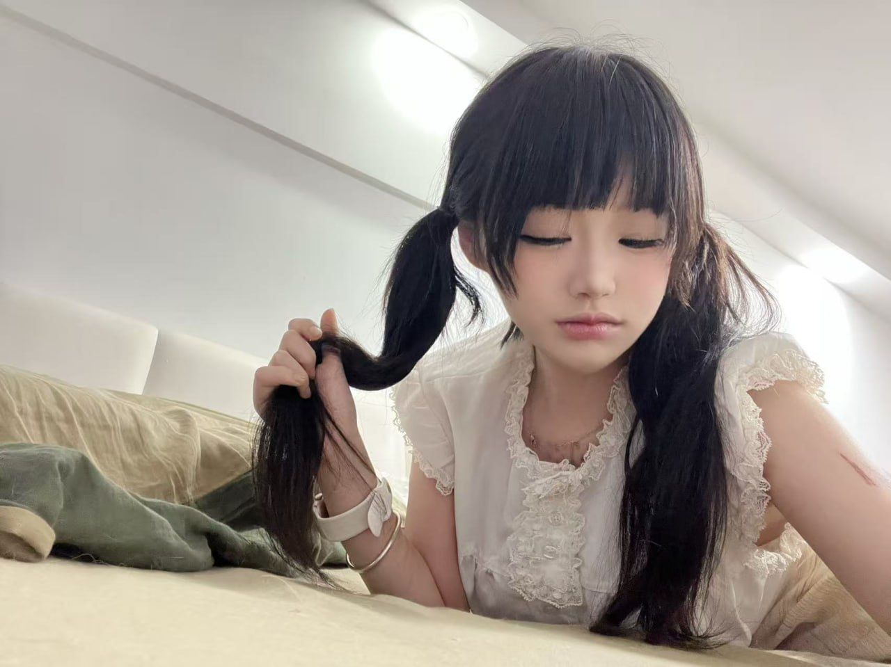 上下粉嫩，清纯可人，丝袜玉足，技艺深入极致